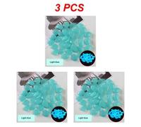 Peays l Shorous Coal Walkways for Garden,Glow in the Dark Peays l,Garden .cLawn,Yard Aquarium,Precious Decor,1 Pc,3Pcs - Type Style B 3pcs-L #B
