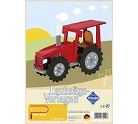 Pebaro - 355S - Pièce Chantournée Maquette - Tracteur