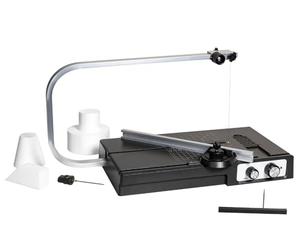 Pebaro 803 - Coupe-polystyrène professionnel pour table - Coupe-fil chaud - Découpe professionnelle de polystyrène, mousse ou caoutchouc mousse