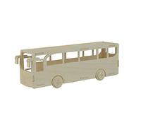 Pebaro 851/6 - Jeu de Construction en Bois Bus
