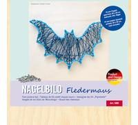 Pebaro NB5 Peinture à ongles avec motif chauve-souris pré-imprimé