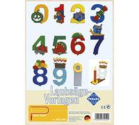 Pebaro Pièce chantournée Maquette Chiffres