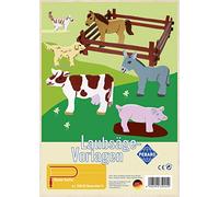 Pebaro Pièce chantournée Maquette Ferme II Résolution, A4