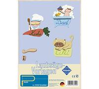 Pebaro Pièce chantournée Maquette Plaque de Porte I