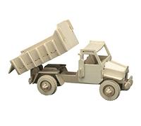 Pebaro Siva Toys 863/3 Camion Benne de Construction en Bois