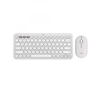 Logitech Ensemble clavier et souris Pebble 2 Combo – Sans fil Bluetooth LE – AZERTY – Blanc
