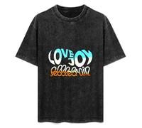 Pebble Brain Lovejoy Black T-Shirt Printed Tee Graphic Top for Men Unisex Shirt L