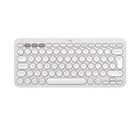 Pebble Keys 2 K380s - Clavier - sans fil - Bluetooth LE - QWERTY - International US - blanc ton sur ton