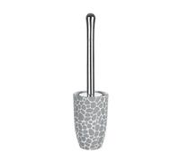 Pebble Porte Balai Wc - 40x10,5x10,5cm - Gris / Blanc