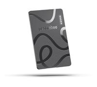 Pebblebee Card 5 | Carte de suivi de portefeuille Bluetooth rechargeable | Carte de suivi alternative fine et écologique au tracker Air Tag et Android | Batterie de 18 mois | Lien intégré numérisation
