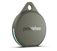Pebblebee Clip 5 | Étiquette de suivi Bluetooth rechargeable pour clés et sacs | Alternative aux traqueurs Air Tag et Android | Sirène 130 dB, LED stroboscopique lumineux, batterie de 12 mois, mode de