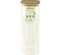 Pebbly Boîte de conservation en verre carrée 2,2 L