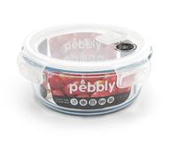 Plat boite ronde en verre 950 ml Pebbly