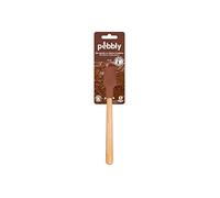 PEBBLY - Mini spatule en Silicone et Bambou Naturel - 21 cm - Racler avec Précision vos Pots, Ustensile de Cuisine pour Petit Déjeuner et Goûter