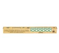 Pebbly NBA158 Rouleau Emballage réutilisable à la Cire d'abeille, Coton, Vert, 30x100cm