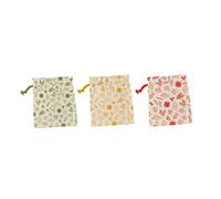 Pebbly Sacs à vrac NBA179 – Set de 3 en coton bio