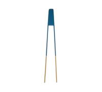 PEBBLY - Pince à Toast Aimantée en Bambou - 24 cm - Couleurs Modernes et Lignes Épurées pour une Table Inspirée, Apportez une Touche Déco à Votre Cuisine au Quotidien (Bleu Roi)