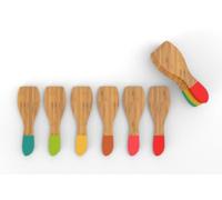Pebbly - Spatule De 6 Spatules A Raclette