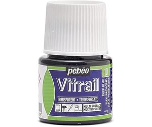 Pébéo 050010 Vitrail 1 Flacon Bleu Profond 45 ML