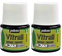 PEBEO 050022 Vitrail 1 Flacon Greengold 45 ML (Lot de 2)