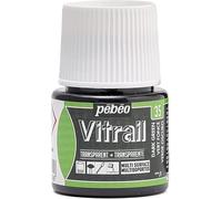 Pébéo Peinture Vitrail 1 – Flacon 45 ml – Vert foncé