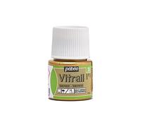 Pébéo 050038 Vitrail 1 Flacon Or 45 ML, Doré