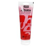 Pébéo 169020 Beaux-Arts Studio Acrylique 1 Tube Ecarlate Quinacridone 250 Ml