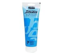 Pébéo 169028 Beaux-Arts Studio Acrylique 1 Tube Bleu Céruléum 250 Ml