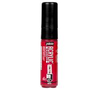 Pébéo 201708 Marqueur acrylique pointe 5-15mm Rouge