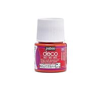 Pébéo 204043 Déco Acrylique Mat 1 Flacon Vermillon 45 ml