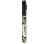 Pébéo Marqueur peinture acrylique – Pointe fine 1,2 mm – Indélébile – Noir pailleté