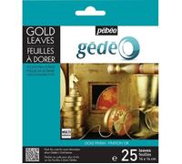PEBEO 25 Feuilles à Dorer Or