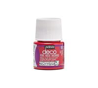 Pébéo 285110 Déco Acrylique 1 Flacon Nacre Rouge 45 ml