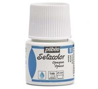 Pébéo 295010 Setacolor Opaque 1 Flacon Blanc 45 ml