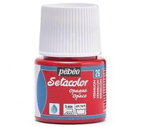 Pébéo 295026 Setacolor Opaque 1 Flacon Vermillon 45 ML