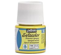 Pébéo Peinture textile Setacolor Opaque Moiré - Effet irisé - Jaune riche 45 ml