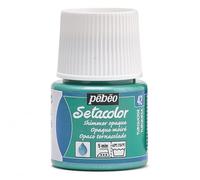 Pébéo Setacolor Opaque 295042 – 1 flacon 45 ml – Turquoise moiré