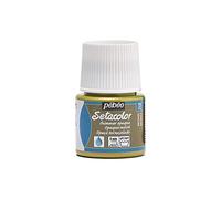 Pébéo 295072 Setacolor Opaque 1 Flacon Bronze Moiré 45 ML, Or
