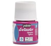Pébéo Setacolor Opaque 295081 – Flacon 45 ml Framboise