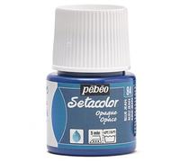 Pébéo 295084 Setacolor Opaque 1 Flacon Bleu Jean 45 ML
