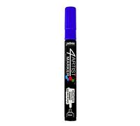 Pébéo Marqueur à huile 580111 Aluminium Bleu profond Pointe ronde 4 mm