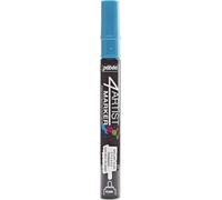 Pébéo 580133 Marqueur, Aluminium, Bleu, 14 x 1,3 x 1,3 cm