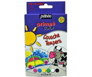 Pébéo 633680 Primacolor Kit Découverte 6 Pots de 20 ML