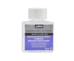 Pébéo 650306 Flacon d'essence minérale inodore 75 ml incolore
