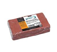 Pébéo 766404 Gédéo Modelage Argile à Cuire Rouge Pain de 1,5 kg