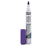 Pébéo Marqueur tissus 803406 7A – pointe pinceau 1 mm – Violet