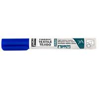 Pébéo Marqueur pour tissu 803408 7A pointe pinceau 1 mm Bleu