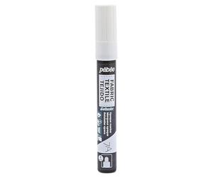 Pébéo 804401 7A Marqueur opaque pointe ronde 4 mm Blanc