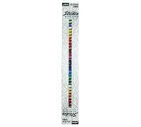 Pébéo – Kit peinture acrylique Studio Acrylics – 40 tubes de 20 ml assortis + pinceau