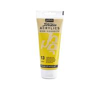 Pébéo Peinture acrylique Studio 837013 – Jaune Azo Clair – Tube 100 ml
